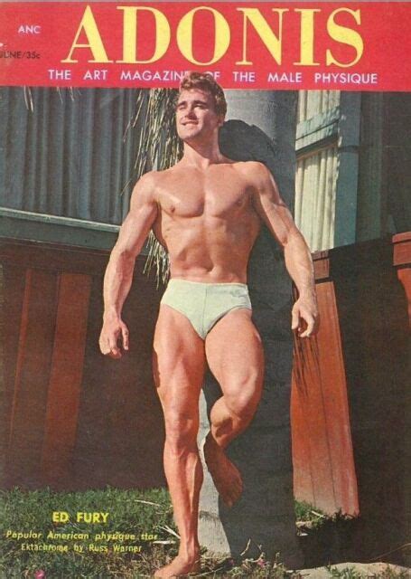 Adonis Vol No June By Joe Weider American Edition Vintage Gay