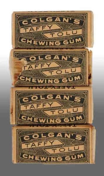 Chewing Gum Milestone Louisvilles John Colgan ~1879 Gum Olds