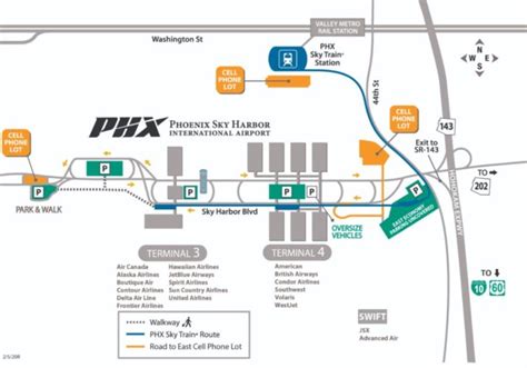 Phoenix Sky Harbor International Airport Phx Terminal Guide