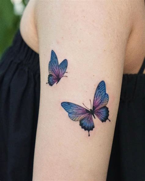 55 Cute Small Butterfly Tattoos