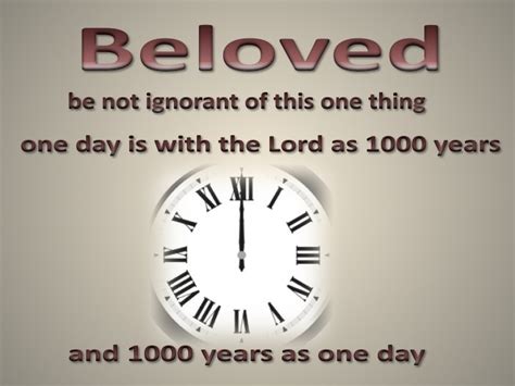 2 Peter 38 But Do Not Let This One Fact Escape Your Notice Beloved