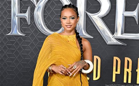 Karrueche Tran Looks Topless In Body Hugging Robot Costume For Halloween