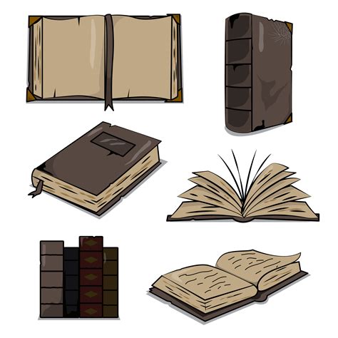 Antique Book Vector Art Icons And Graphics For Free Download