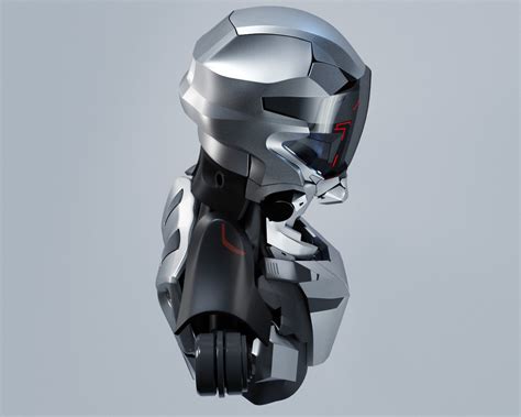 Cyberpunk Robot 3d Model Cgtrader