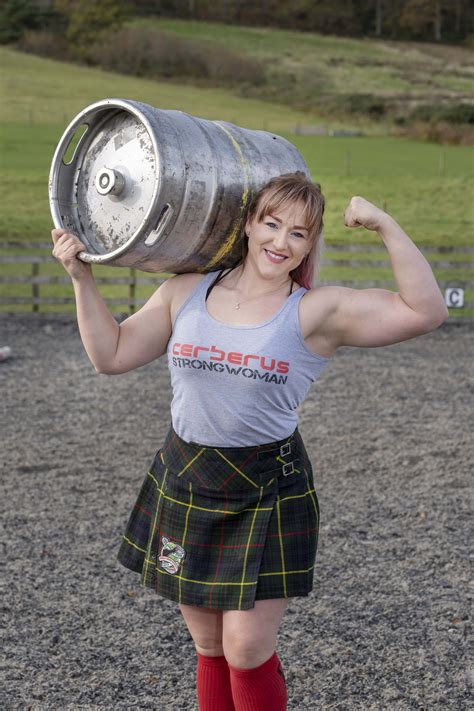 Scotlands Strongest Woman To Become First Scot To Compete For