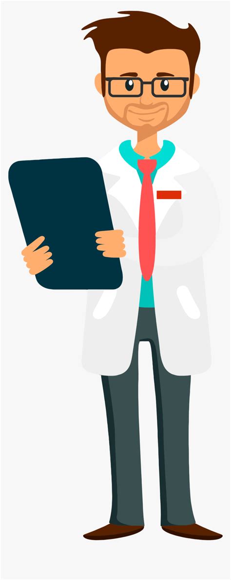 Doctor Holding Clipboard Clipart Fepitchon