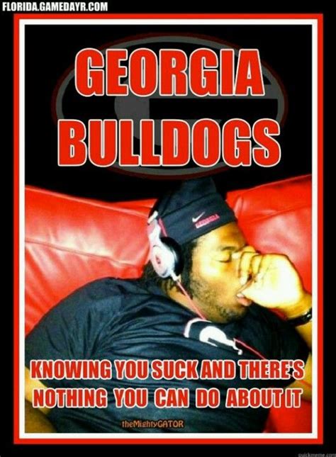 Bulldogs Suck Football Jokes Georgia Bulldogs Football Memes