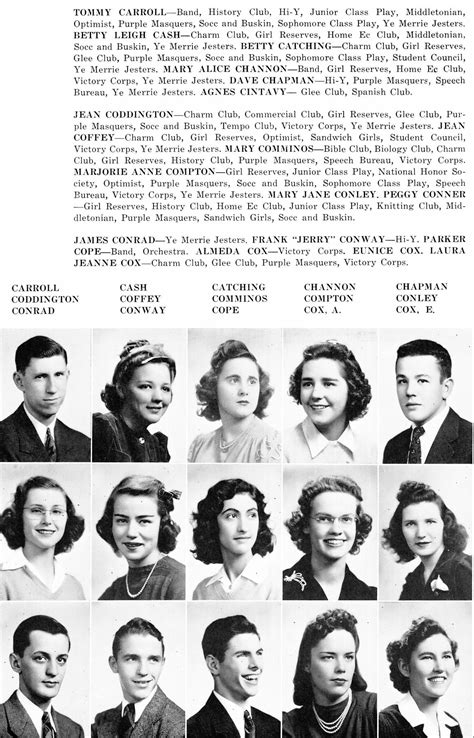 1943 Middletown High School yearbook - Ohio. | School yearbook, Yearbook, High school yearbook