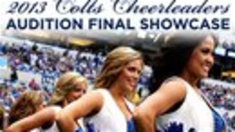 Colts To Hold Cheerleader Audition Showcase At Hilbert Circle Theatre