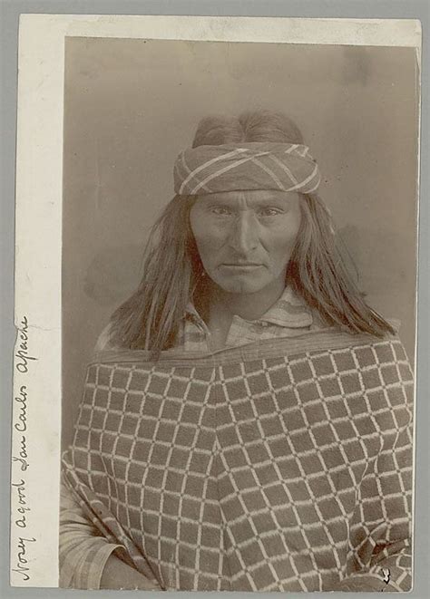 Portrait Of Nosey Scout Apache San Carlos Date 1886 Creator Frank