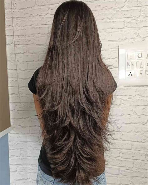 Super Long Layered Wavy Hair