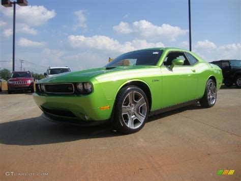 2011 Green With Envy Dodge Challenger Rt Classic 52201040 Gtcarlot