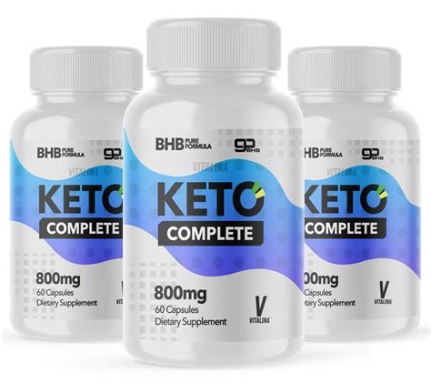 3 Pack Official Keto Complete Bhb Ketones 3 Bottle Package 90 Day Supply Lifeirl