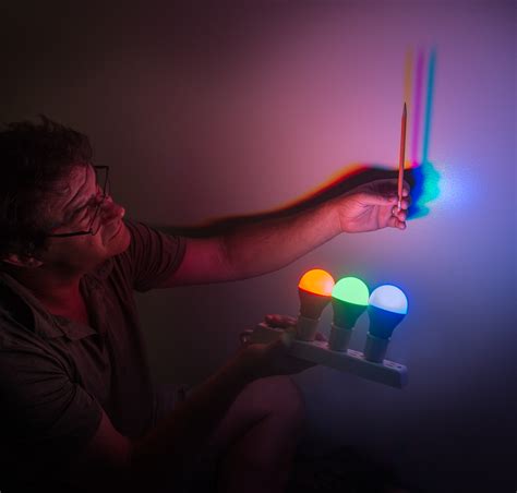 Colored Shadows Light And Color Science Activity Exploratorium Teacher