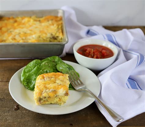 Easy Sausage And Egg Casserole Marie Saba