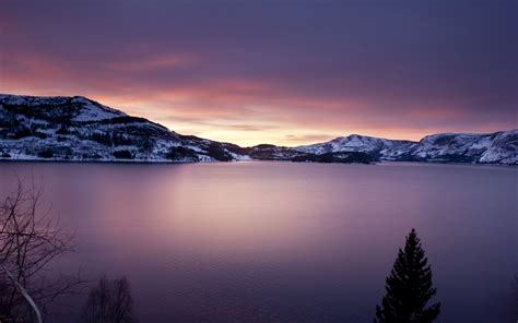 Nature Landscape Photography Sky Lake Mountains Ice