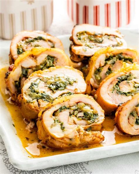 Spinach And Swiss Cheese Stuffed Chicken Thighs Jo Cooks
