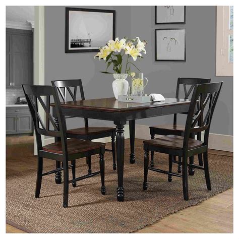 Black And Wood Dining Room Set Check More At