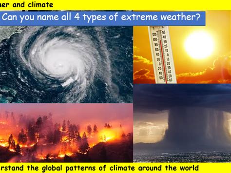 9 Global Weather And Climate Our Physcial World Sow Teaching Resources