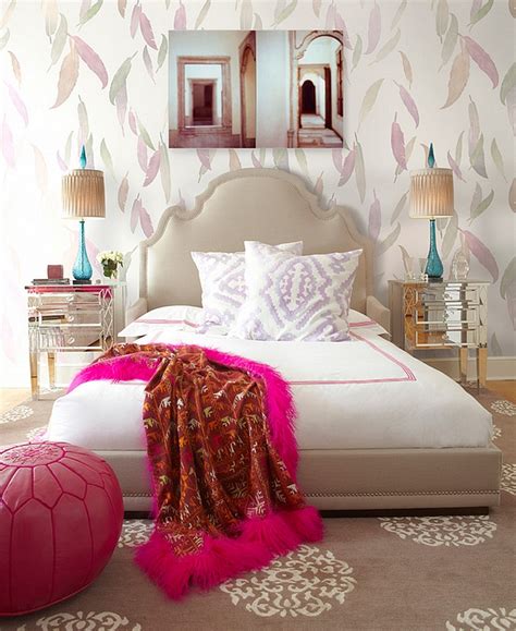 A tasteful quantity of flowers, throw pillows, and objets d'arts can be used to create a feminine look. Feminine Bedroom Ideas, Decor And Design Inspirations