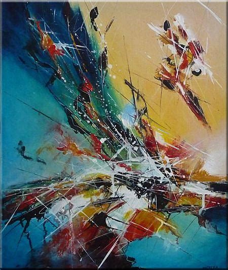 Original Abstract Painting Modern Art By Nataera From