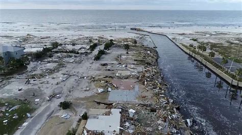 Videos From Mexico Beach Show Devastation And Massive Flooding Sfgate