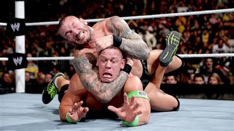 John Cena Vs Randy Orton Wwe World Heavyweight Championship Match