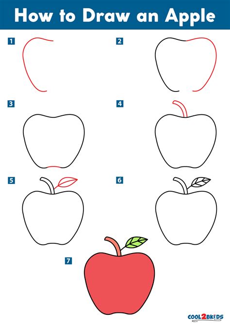 How To Draw An Apple Cool2bkids