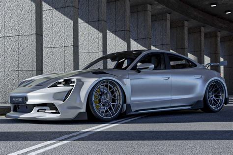 Porsche Taycan Gets Stunning 911 GT3 RS Body Kit | CarBuzz