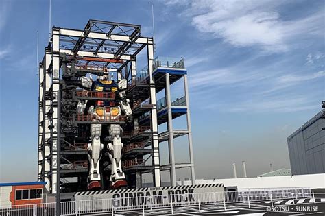 It Moves 18 Meter “moving Gundam” Robot Revealed In Yokohama With Virtual Cockpit Powered By