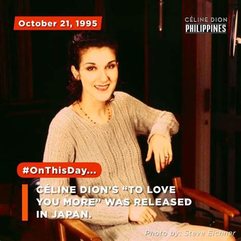 Céline Dion Philippines On Instagram October 21 1995 • Onthisday