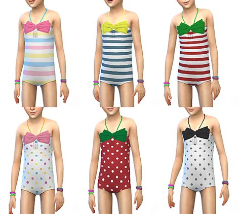 Sims 4 Toddler Swimsuit Cc Minimalis