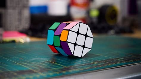 Octagonal Barrel Rubiks Cube Build Video 001 Youtube