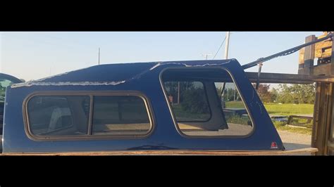 Walkaround Used Fiberglass Truck Topper For Sale 88 98 Chevy Short Bed