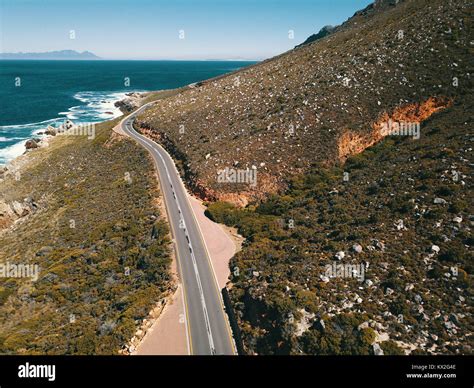 Drone Footage Cape Town Stock Photo Alamy