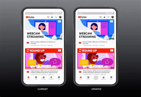 Youtube Introduces New Mobile App Design