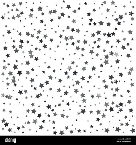 Silver Stars Background Stock Vector Images Alamy