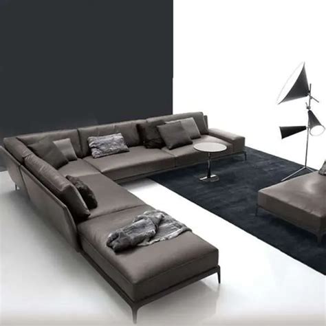 Oe Fashion Luxury Dark Grey 9 Seater Sofa Set 8709 Sofa Set Seater