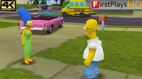 The Simpsons Hit And Run 2003 Pc Gameplay Win 10 4k 2160p Youtube