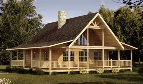It features unitary bath one chamber and an. small log home plans | Uinta Log Home Builders - Utah log ...