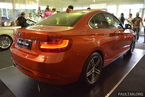 The first of a line when bmw decided to start using the 2 number to define a coupe version of the 1 series. BMW 2 Series Coupe launched - 220i, from RM260k BMW_2 ...