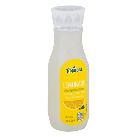 Tropicana Lemonade 12oz Bottle | Garden Grocer