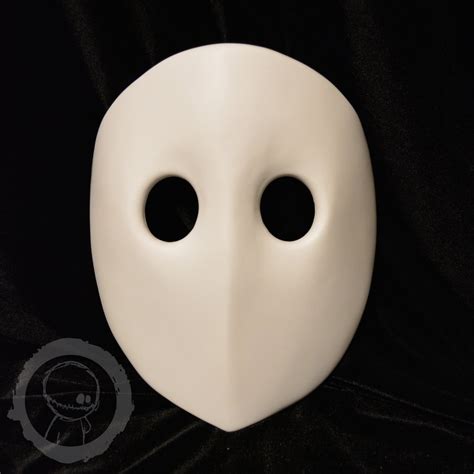 Eyeless Jack Mask Deluxe Unpainted Kit Creepypasta Mask Etsy