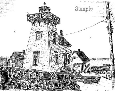 Lovely pen strokes | Ink pen drawings, Lighthouse art, Environment sketch