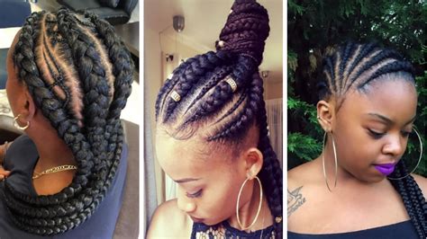 2019 Ghana Braids Hairstyles For Black Women Hairstyles