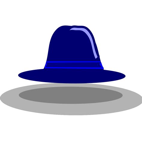 Blue Hat SVG Clip arts download - Download Clip Art, PNG Icon Arts png image