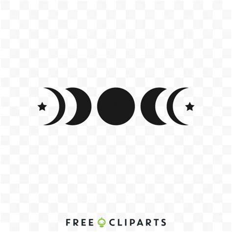 Free Moon Phases Clipartclipart Free Moon Phases Moon Decal Moon