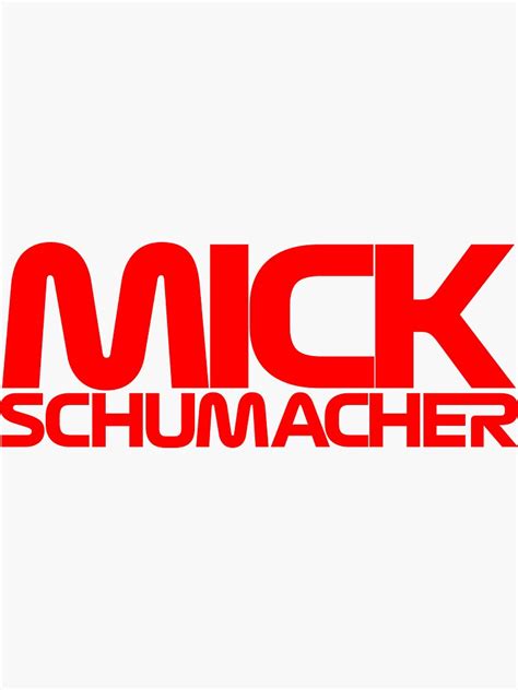 47 Mick Schumacher Sticker Von Reval Store Redbubble