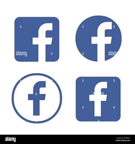 Facebook Logo Vector Illustration Facebook Symbol Vektor Stock