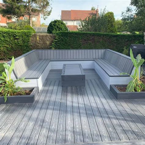 Homeku Composite Decking Small Garden Ideas Composite Decking Can Reduce The Need For Such